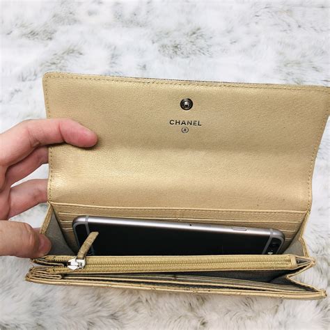 chanel cf wallet|authentic chanel wallet on chain.